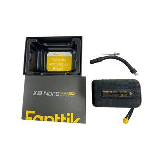 Fanttik X8 Nano Portable Air Compressor 199 PSI Max W/ Accessories Compact 34q